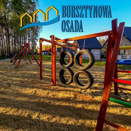 Деревянный коттедж Bursztynowa Osada *
