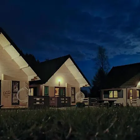 Деревянный коттедж Bursztynowa Osada *